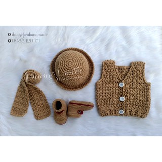 Set đồ len giữ ấm cho bé yêu - Dương liễu handmade