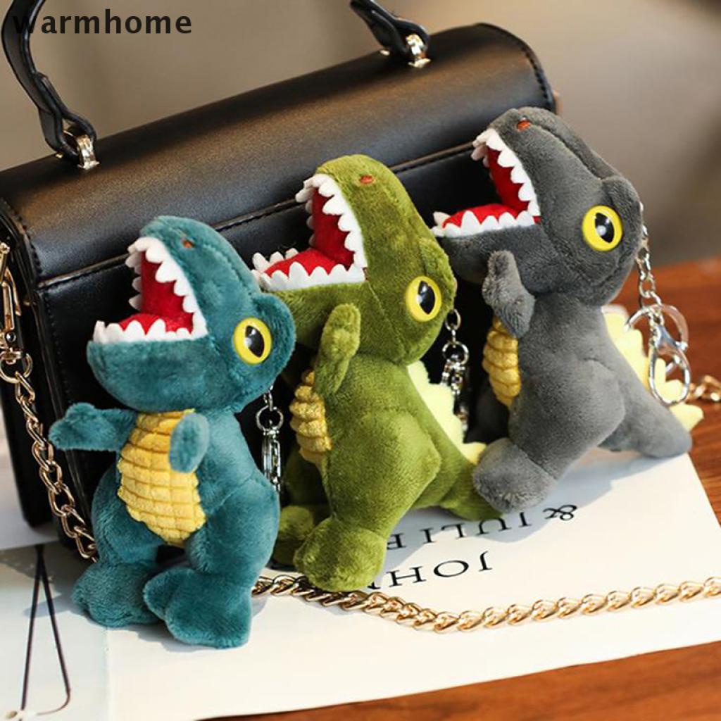 Móc Khóa Khủng Long Nhồi Bông 14CM Dễ Thương