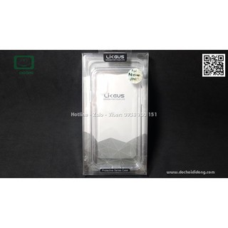Ốp lưng iPhone XR Likgus lưng cứng viền trong chống sốc