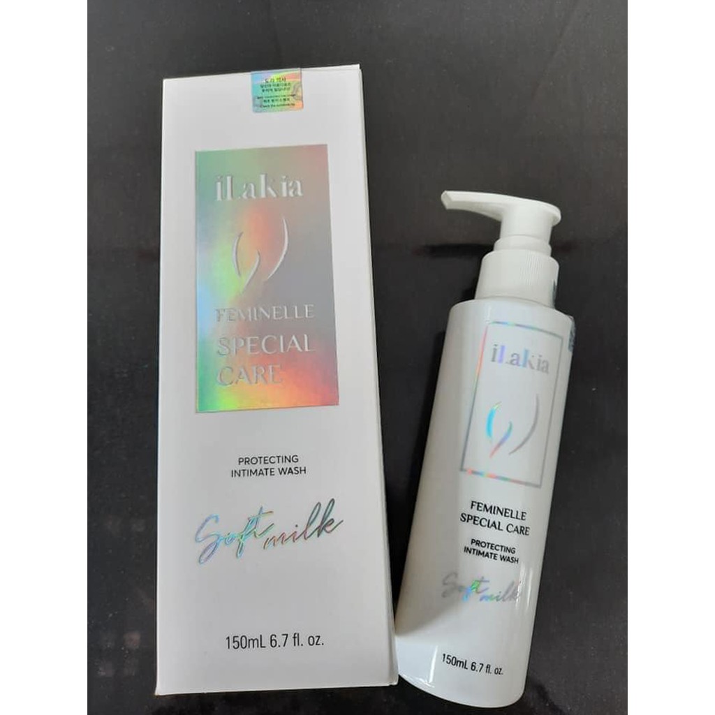 Dung Dịch Vệ Sinh Phụ Nữ Ilakia Feminelle Special Care Soft Milk 150ml