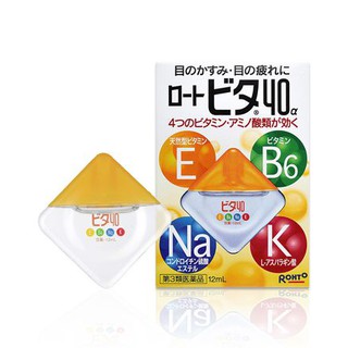 Thuốc nhỏ mắt Rohto Vita 40 - 12 ml