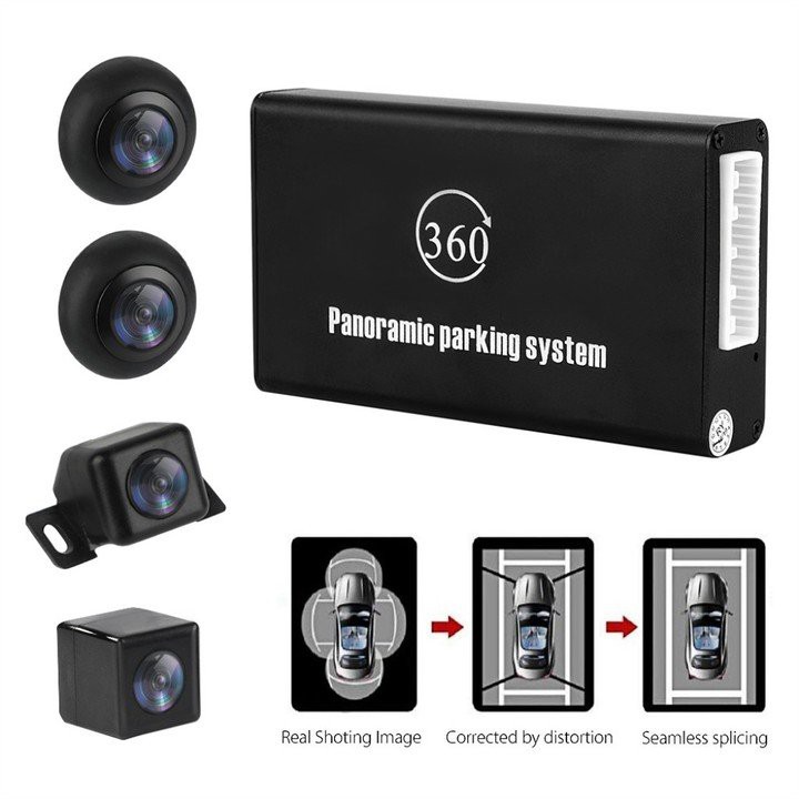 Camera hành trình 360 cao cấp chuẩn AHD dành cho tất cả các loại xe ô tô có màn hình thương hiệu Lotusviet - Chính Hãng