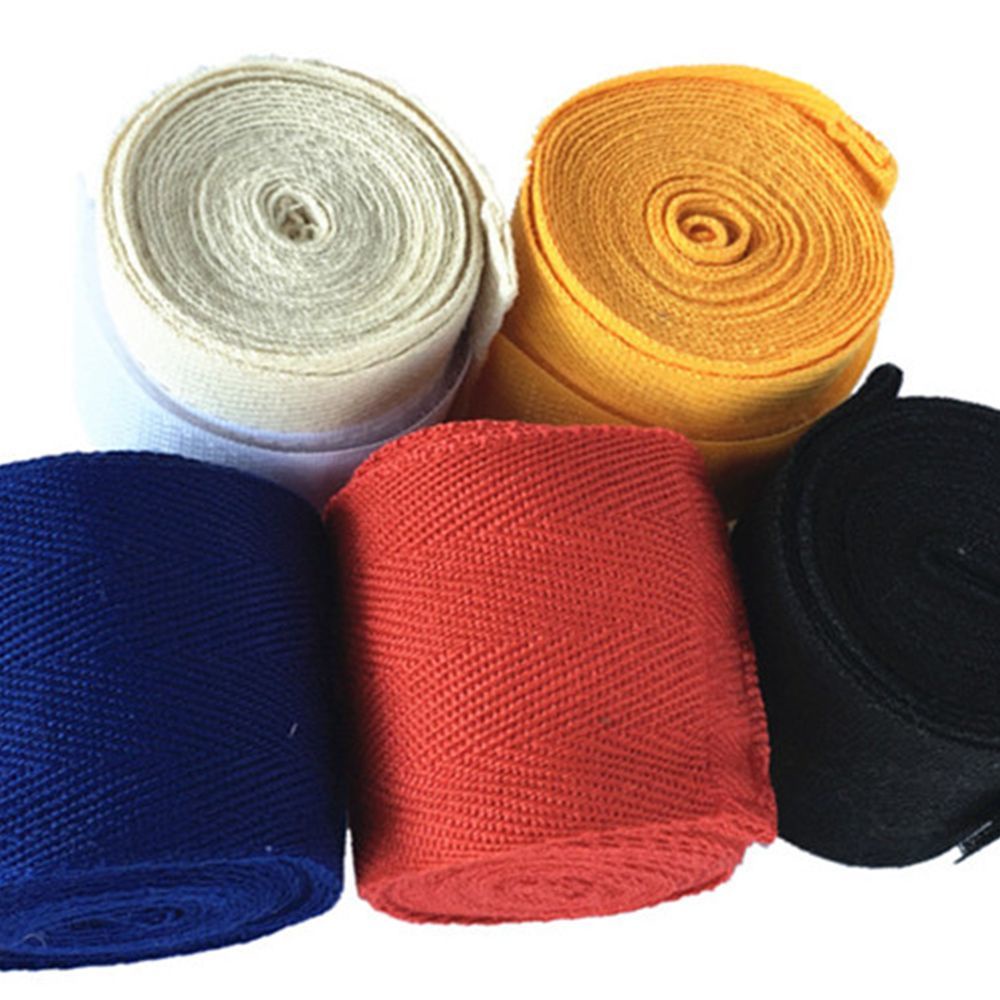 Phụ kiện dây quấn tay sử dụng khi tập boxing/muay thai từ cotton dài 2.5m