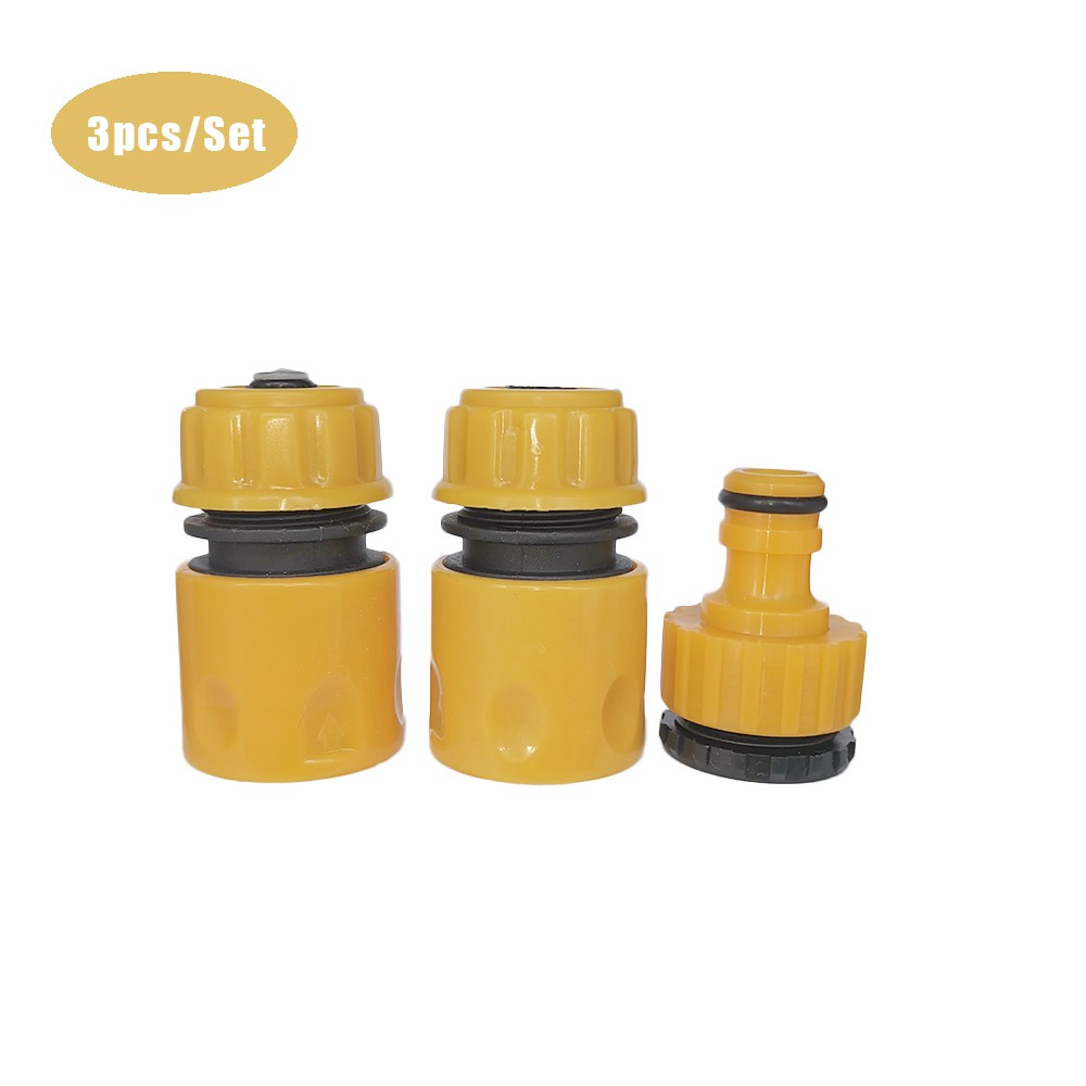 1 Bộ Đầu Nối Ống Nước Tưới Vườn 16mm 1 / 2 "3 / 4"
