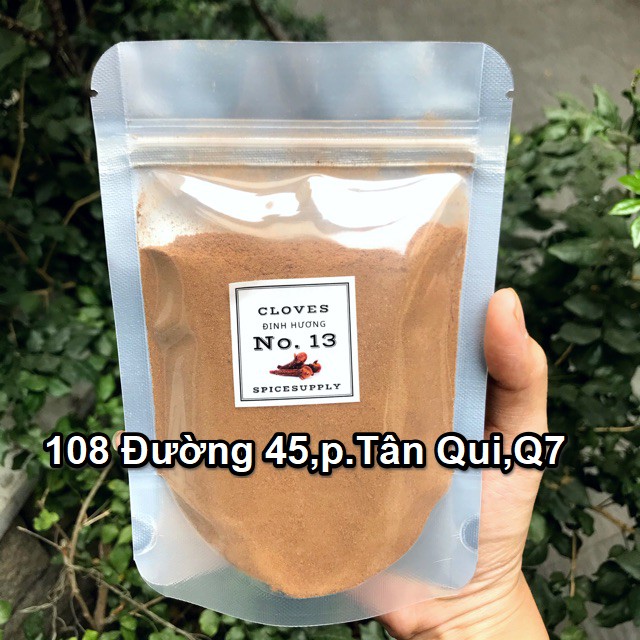 Cloves ground - bột Đinh Hương Indonesia thơm mịn 100g 500g