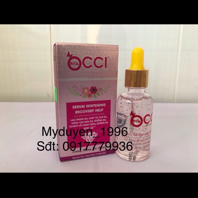 Serum dưỡng trắng tái tạo da OCCI 30ml