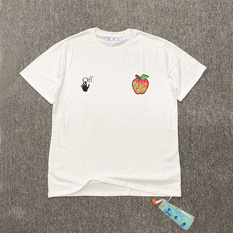 Áo thun Off White apple print T-shirt ss21