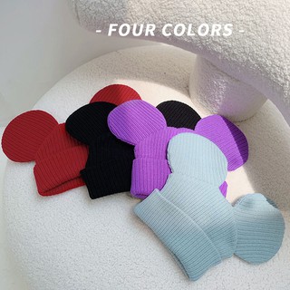 Nón Len Tai Chuột Mickey Dễ Thương Cho Bé