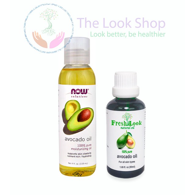 Dầu Bơ Avocado Oil FreshLook 50ml- Dầu tự nhiên chăm sóc da, tóc