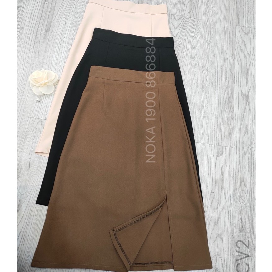 Chân Váy Chữ A Vitex Trẻ Trung Xẻ Cạnh Sexy Cao Cấp NOKA CV2 | BigBuy360 - bigbuy360.vn