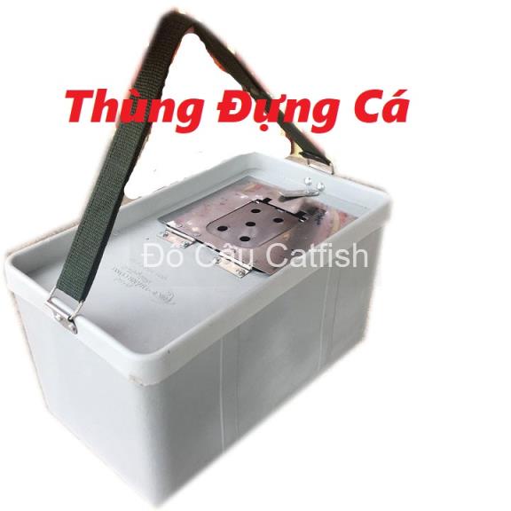 Thùng Đựng Cá Cỡ nhỏ-trung-lớn-thùng nhựa đựng cá-thùng câu cá lóc rê