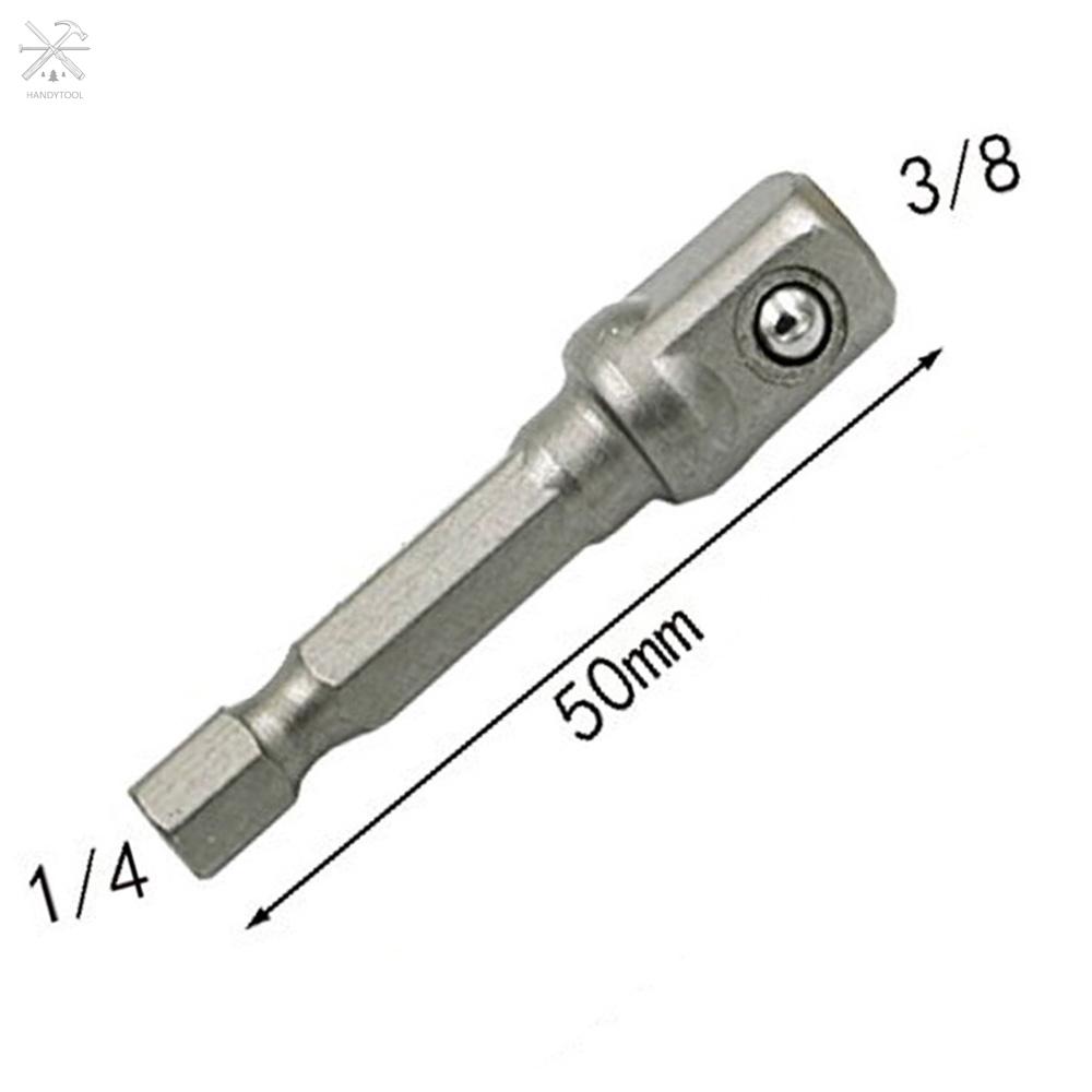 Set 3 Đầu Nối Mũi Khoan Lục Giác 1 / 4 "3 / 8" 1 / 2 "