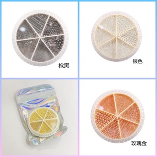 Set bi mix size 6 ngăn - phụ kiện trang trí móng cao cấp