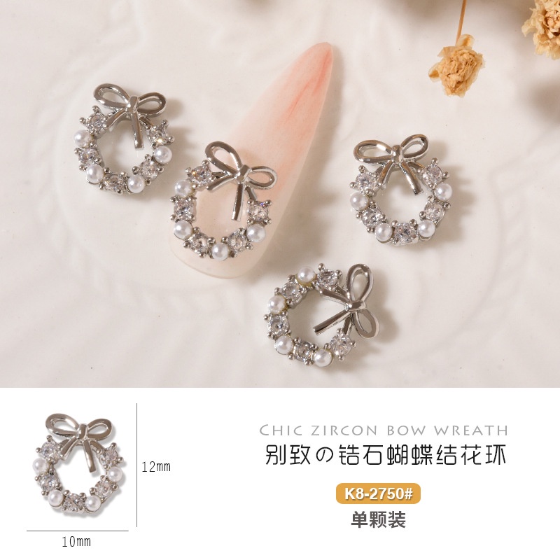 Hộp Phụ Kiện Kim Cương Trang Trí Móng Tay Giá Sỉ