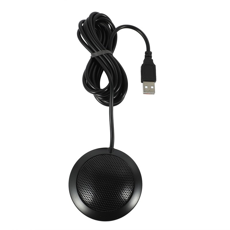 Usb Plug Computer Tabletop Boundary Conference Microphone