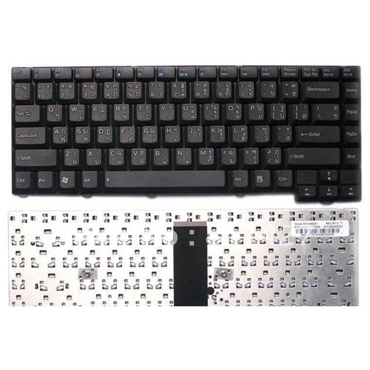 Bàn phím Laptop SAMSUNG N148 N128 N150 N143 N145 NB20 NB30 N145 N148 N100 N102 (Đen) - Hàng nhập khẩu