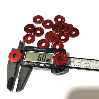 [Mã SRMAR8224 Giảm 50% tối đa 20k]Long đền nhôm Kitaco CNC trang trí cho ốc 6li 8li 10li 12li