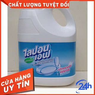 [Hàng chuẩn Thái Lan] Can nước rửa chén bát Lipon 3.6l Thái Lan