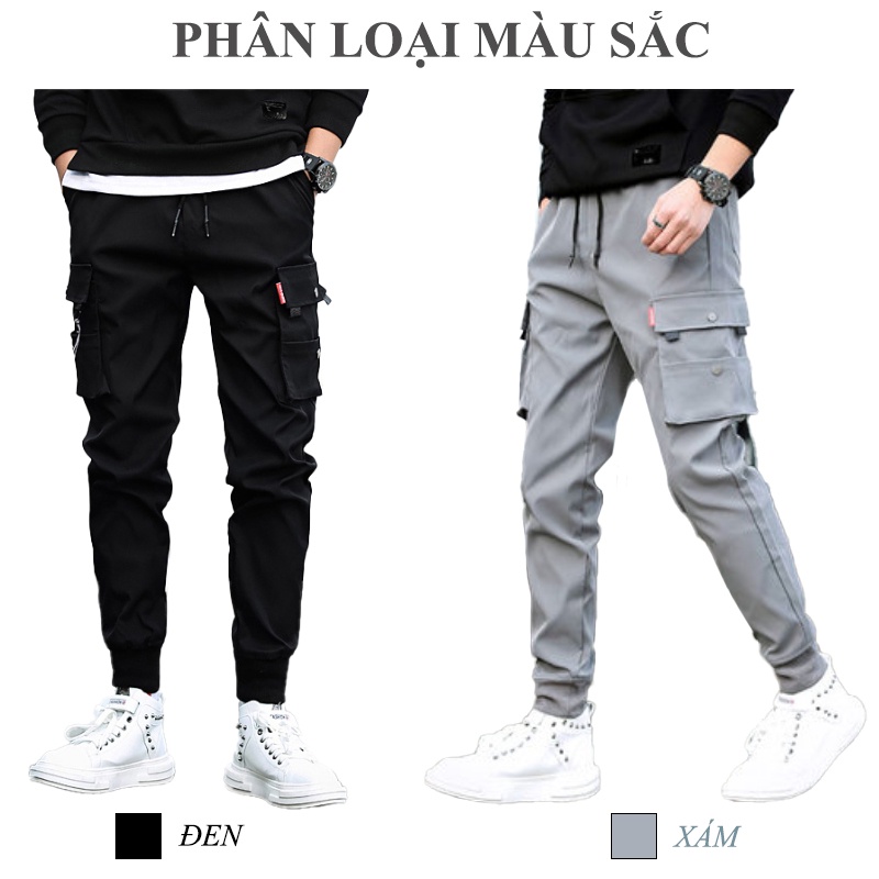 Quần Jogger nam vải Kaki Cao Cấp nữ thể thao JG03 - Notiloyal