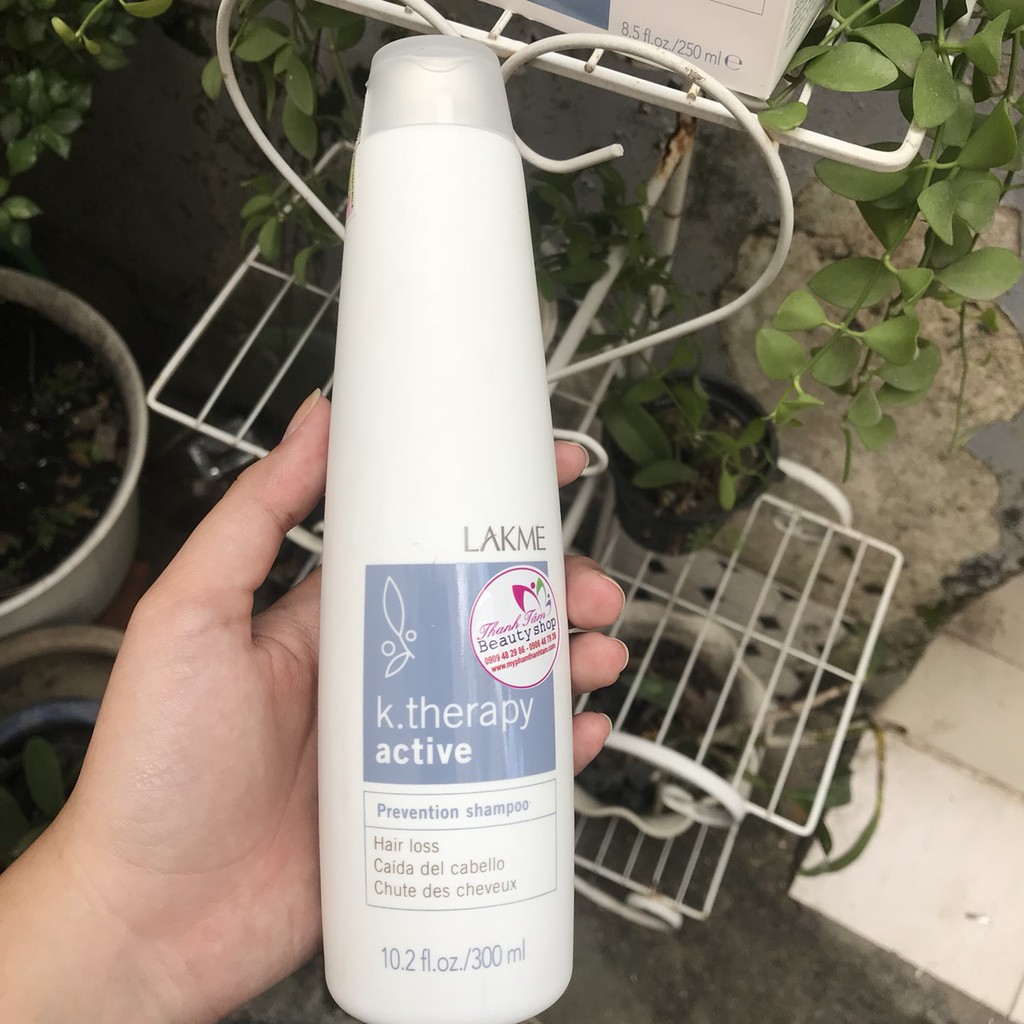 Dầu gội chống rụng Lakme K.therapy Active Prevention Shampoo 1000ml ( Tây Ban Nha)