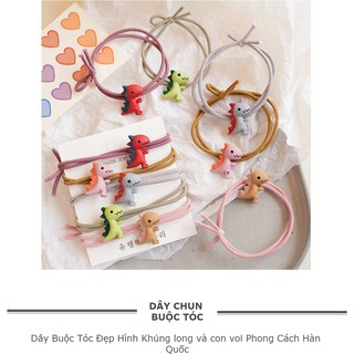 Dây buộc tóc, Chun buộc tóc dễ thương