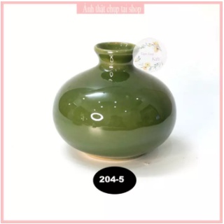 BÌNH GỐM - Lọ gốm trang trí - decor - bát tràng- [204]