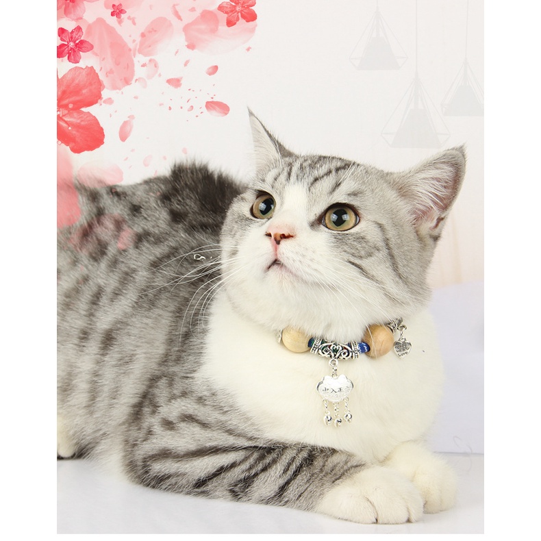 Vòng cổ chuông đồng phong cách Nhật Bản cho thú cưng