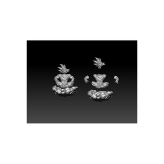 File in 3D Goku Flying Cloud - Dragon Ball