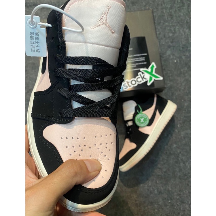 💞 Giày Sneaker Air Jodan thấp cổ hồng đen | BigBuy360 - bigbuy360.vn