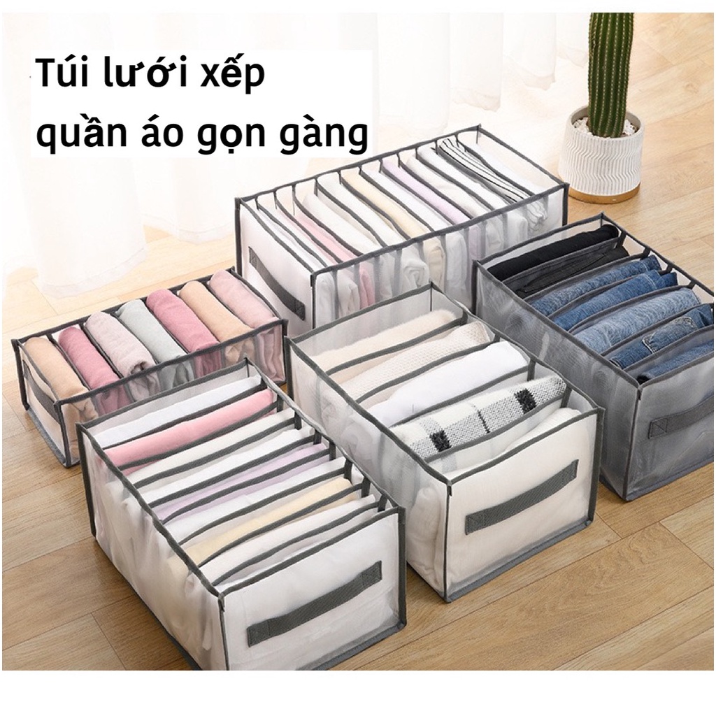 Hộp Vải Đựng Quần Áo Đa Năng Bằng Vải, Dễ Xếp Gọn Gàng Tủ Đồ Tiện Ích