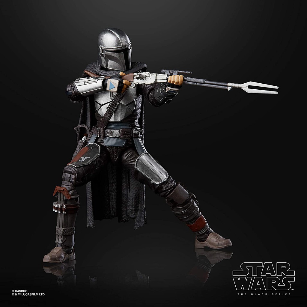 🌟Mandalorian - Din Djardin 🌟Mô hình Hasbro◊Star Wars Black Series 6-inches◊The Mandalorian
