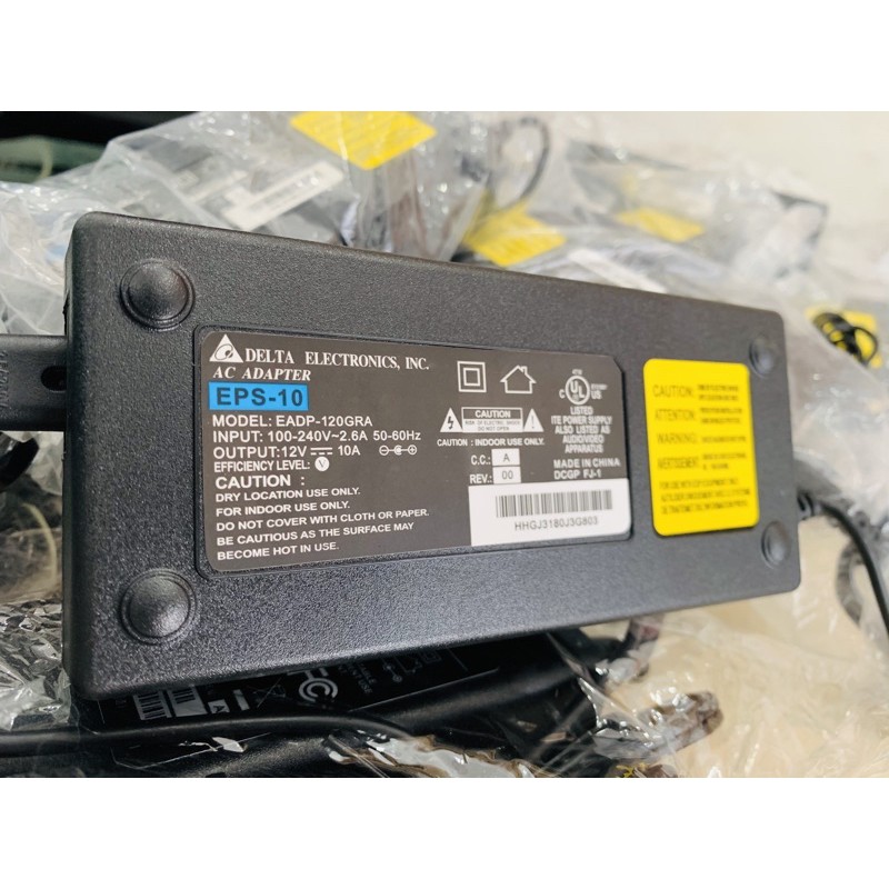 Nguồn Công Suất thật chính hãng DELTA EADP-120GRA 12V 10A