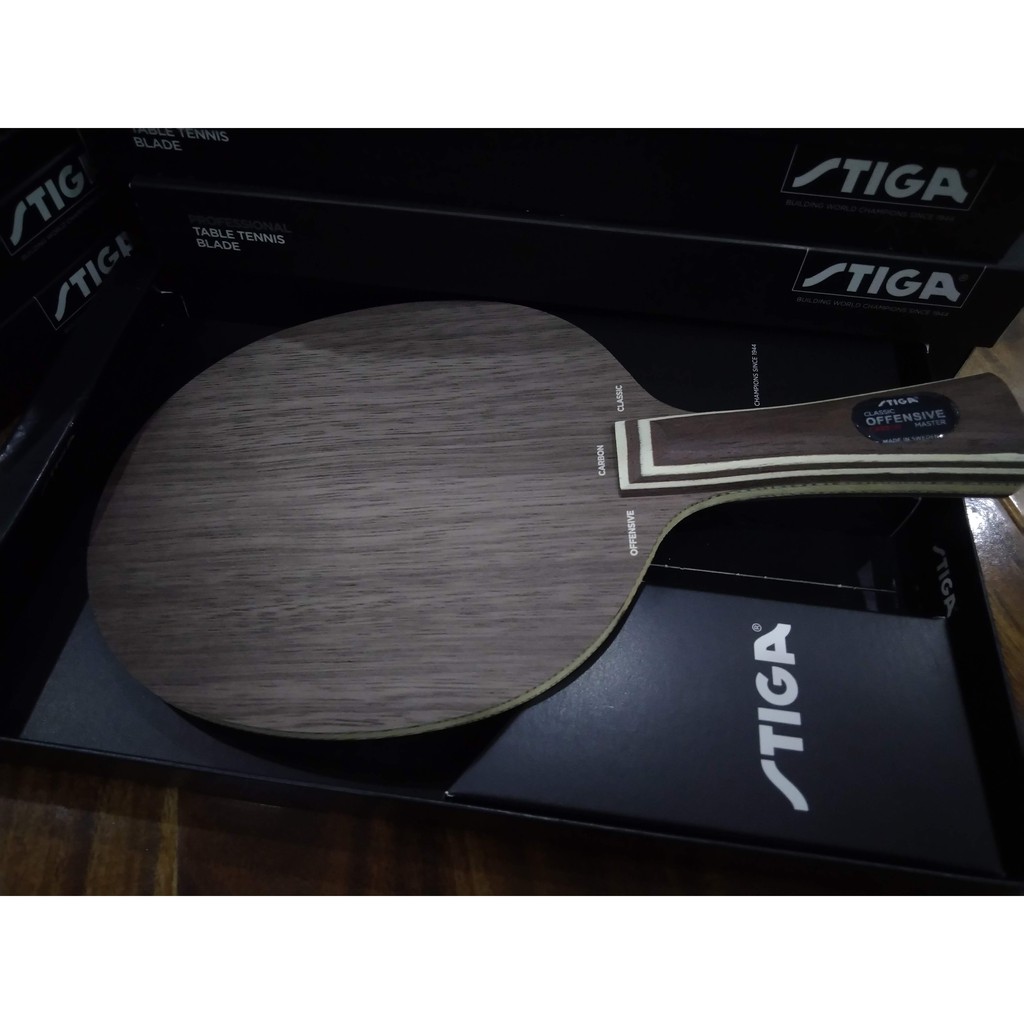 CỐT VỢT BÓNG BÀN STIGA OFFENSIVE CLASSIC CARBON [TẶNG CUỐN CÁN VIỀN VỢT VÀ KEO SỮA]