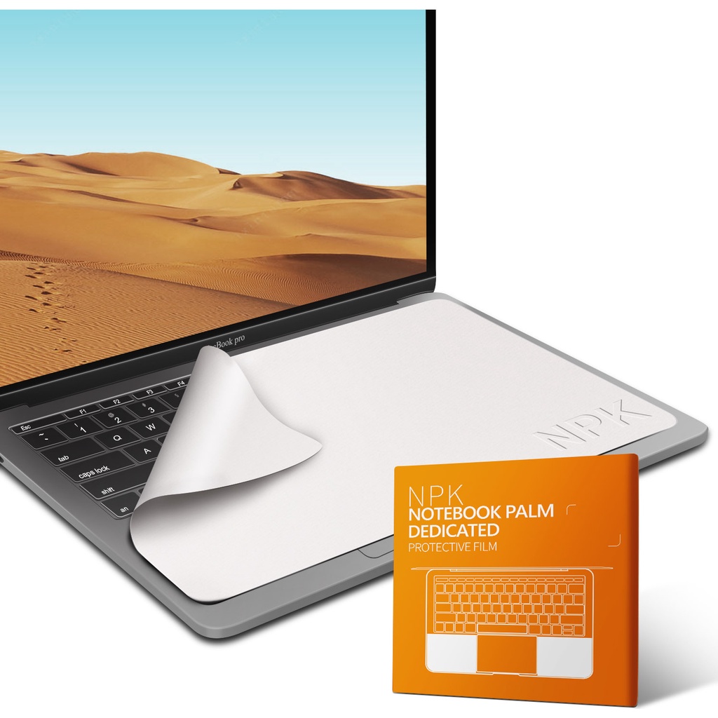 Miếng vải mềm vệ sinh Laptop, Macbook chống in bàn phím lên màn hình 2in1 NPK