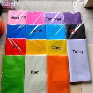 Giấy mếch lụa gói hoa loại dày