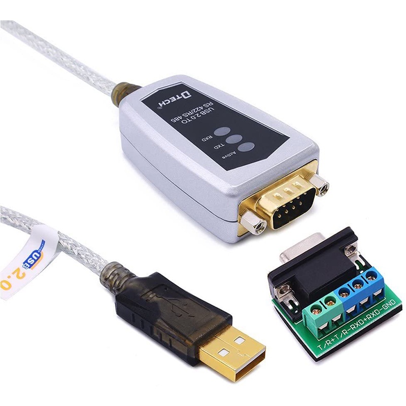 Cáp Chuyển Đổi Cổng USB Sang RS422 RS485 5 Vị Trí Cho Windows 10 8 7 XP Mac 4 Feet