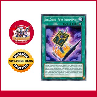 [EN][Thẻ Bài Yugioh Chính Hãng] Abyss Script - Abysstainment