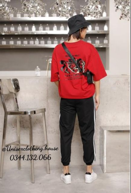 [Mã WARN10 giảm 10k đơn 99k] Quần Jogger Form Rộng Thiết Kế Dây Rút Năng Động ( kèm ảnh thật ) | BigBuy360 - bigbuy360.vn