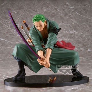Mô hình one piece chính hãng - roronoa zoro ver scultures big world figure colosseum 4 vol.3