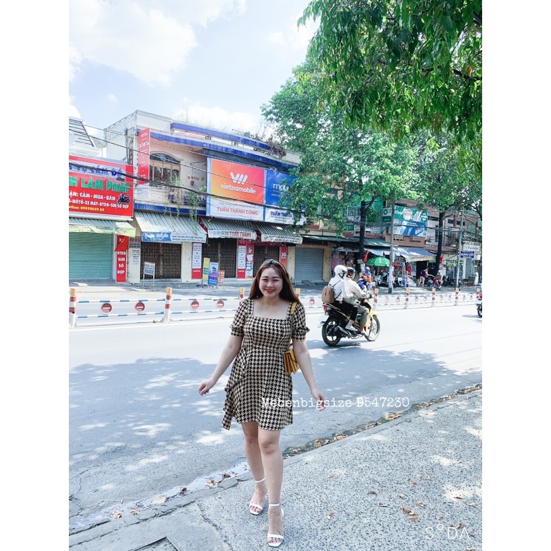 #BIGSIZE ĐẦM CỔ U TAY PHỒNG | BigBuy360 - bigbuy360.vn