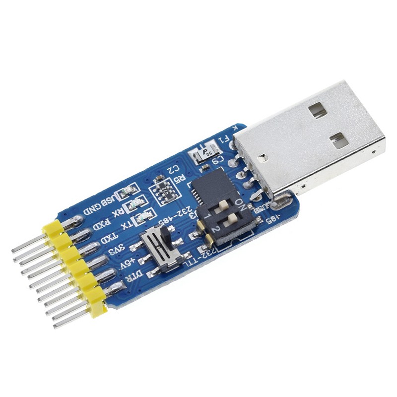 CP2102 Mô-đun cổng nối tiếp đa chức năng 6 trong 1 USB sang TTL 485 232 Mô-đun chuyển đổi tương hỗ 3.3V / 5V cho Arduino MỚI USB CP2102 sang TTL RS232 USB TTL sang RS485 Chuyển đổi tương hỗ 6 trong 1 Mô-đun chuyển đổi