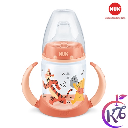 Bình tập uống nước NUK Disney nhựa PP 150ml đầu mút có tay cầm cho bé tập uống - NU11733 (3 màu)