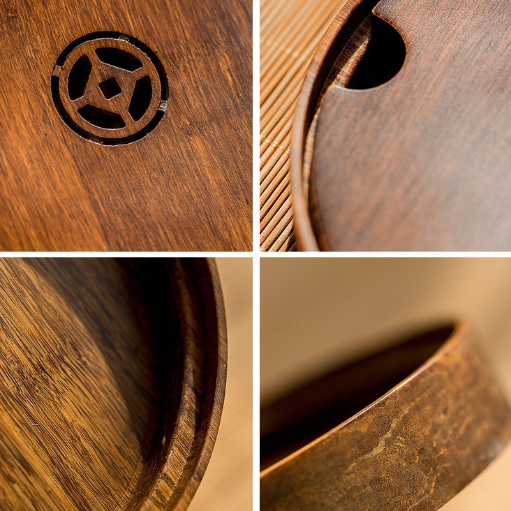 Retro Gỗ Nồi Mini Lưu Trữ Loại Khay Trà Nhà Sáng Tạo Khay Nhỏ Phụ Kiện Trà Trà Trà Khô Đài Loan