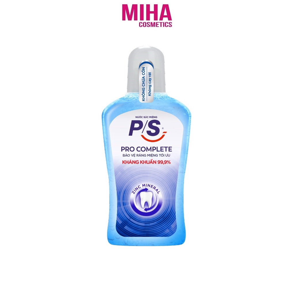 Nước Súc Miệng PS Pro Complete 300ml