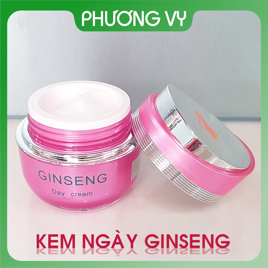 Kem ngày Ginseng nhân sâm, giúp dưỡng trắng da và mờ nám tàn nhang, kem nám Hàn Quốc, mỹ phẩm Ginseng.
