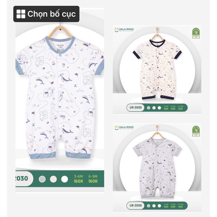 Body uala BAMBOO siêu mềm