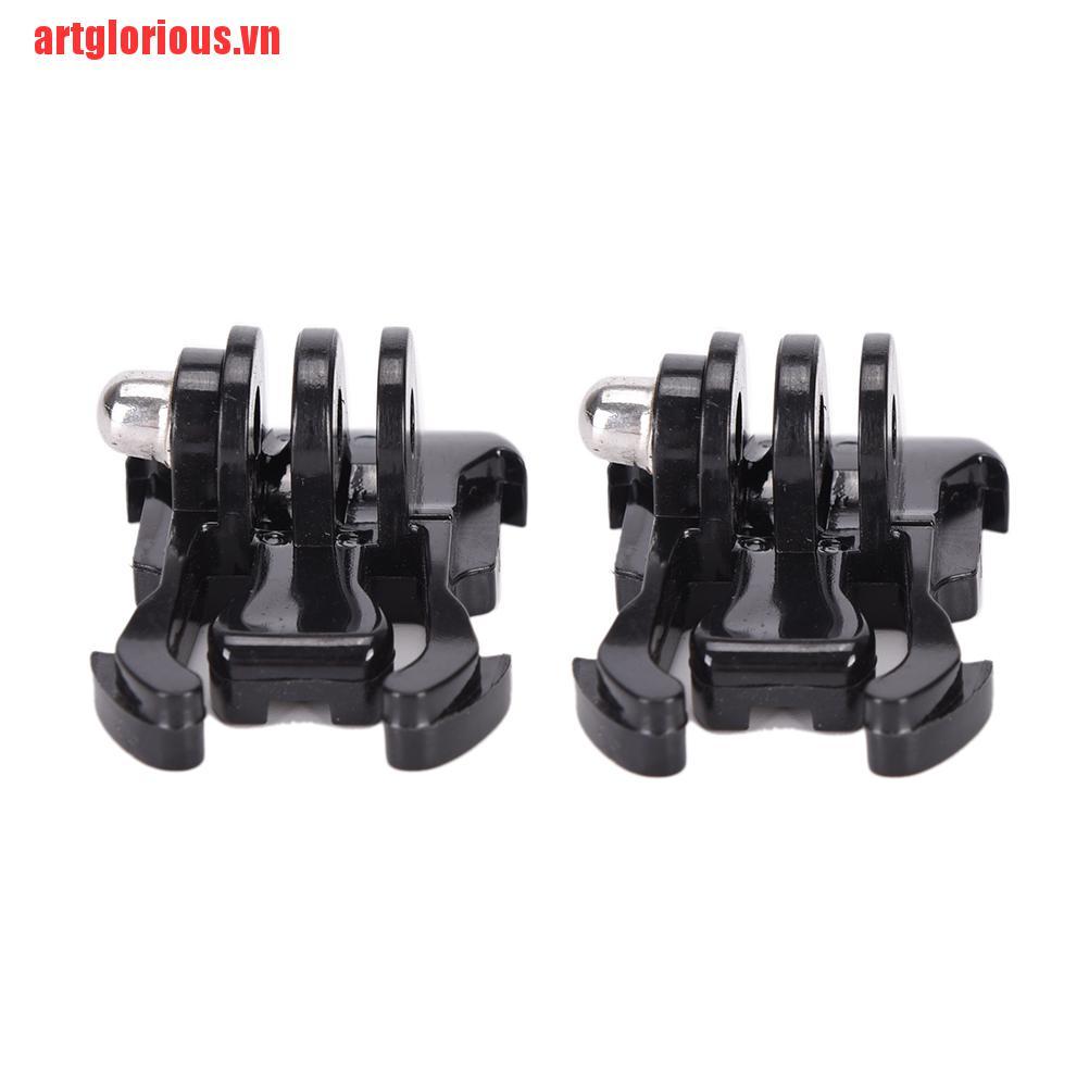 【artglorious】2Pcs Buckle Clip Basic Mount adapter for Gopro Hero2 3 3+ 4 5 Acce