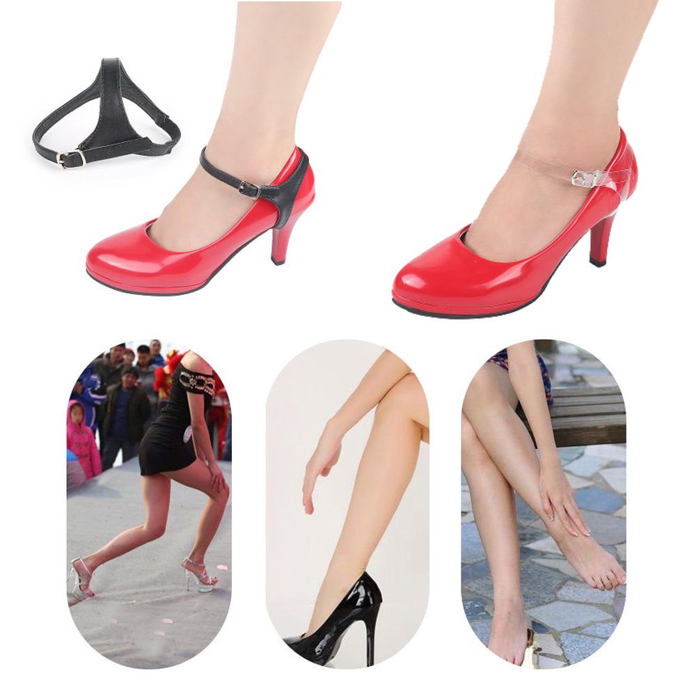 Cặp dây mang giày cao gót khoá kim loại chống trượt có thể điều chỉnh