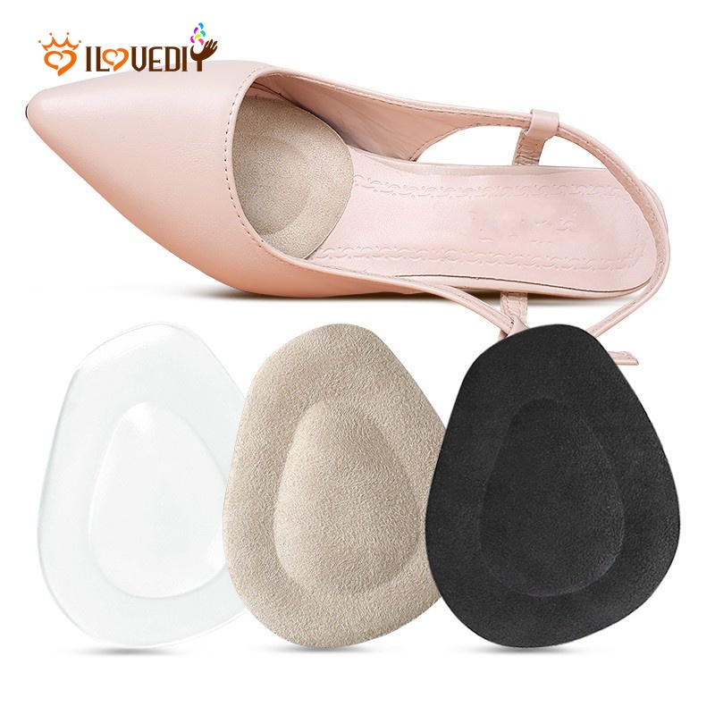 1 Cặp Miếng Lót Giày Cao Gót Massage Chân Chống Trượt Đàn Hồi Hình Giọt Nước Có Thể Tái Sử Dụng Cho Nam Và Nữ