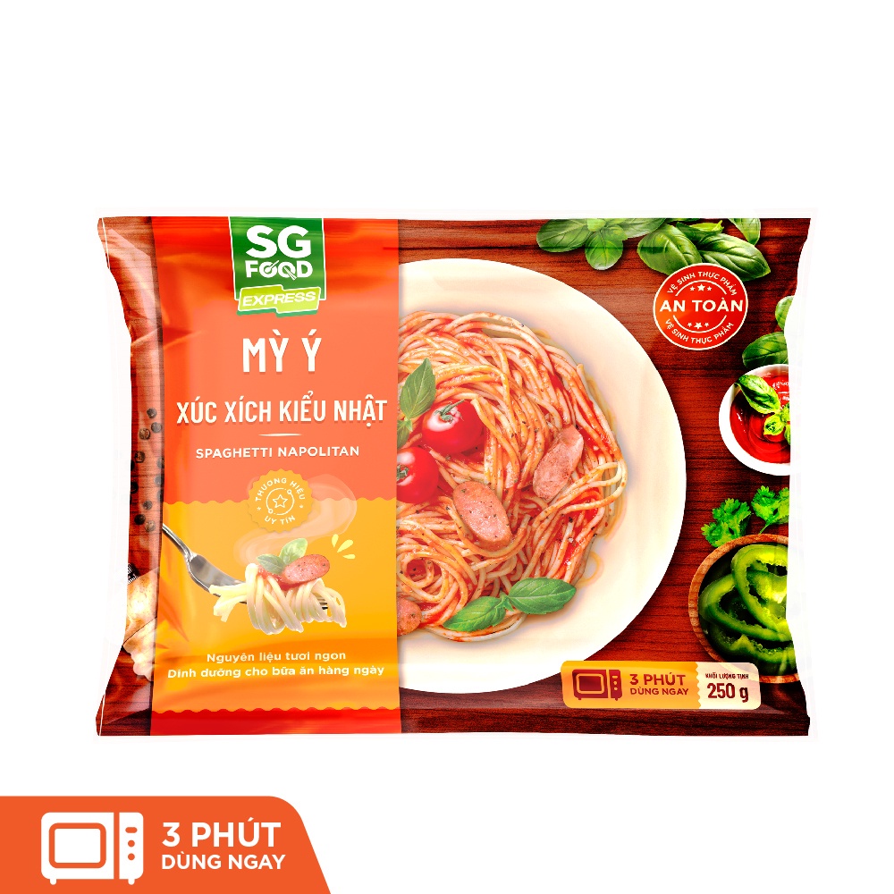 Mỳ Ỳ xúc xích kiểu nhật SG Food 250g